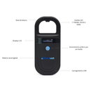 Leitor de Microchip Animal EV-LM1 Vet