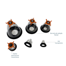 Kit de 6 Máscaras para Anestesia EV-MA2 Vet