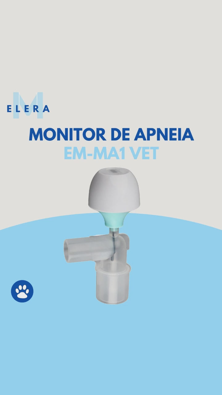 Video Monitor de Apneia Anestesia Recarregável EM-MA1 Veterinário